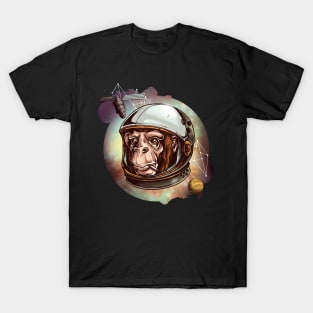 Astro Chimp Cosmic Night T-Shirt